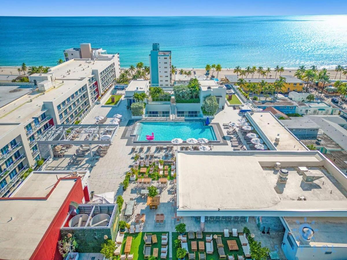 Best Stay - Rooftop Pool - Hollywood Beach Board - Walk Экстерьер фото