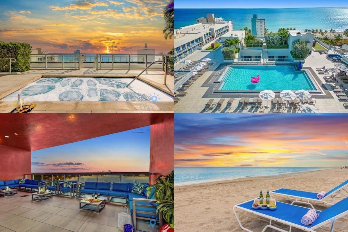Best Stay - Rooftop Pool - Hollywood Beach Board - Walk Экстерьер фото
